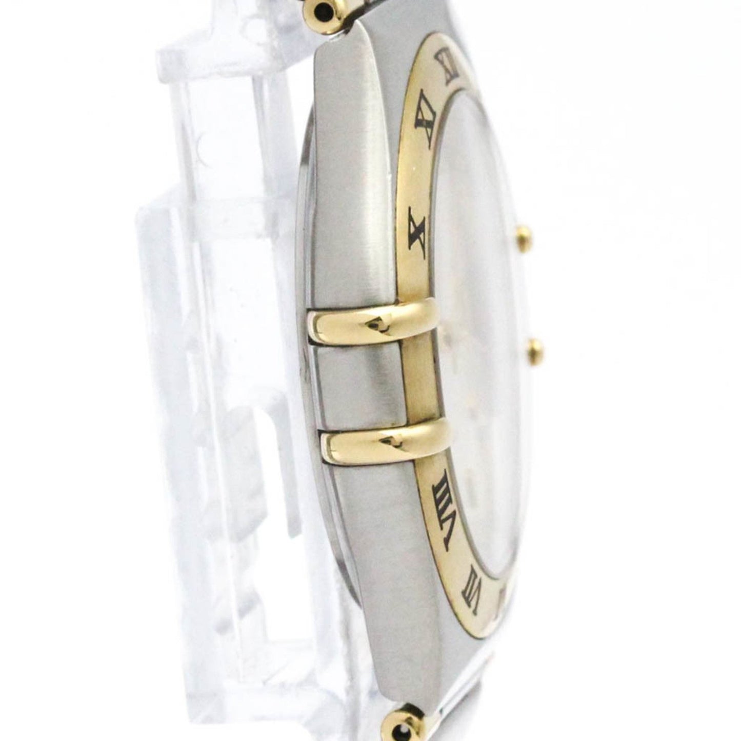 Omega Constellation 18K Gold Steel Quartz