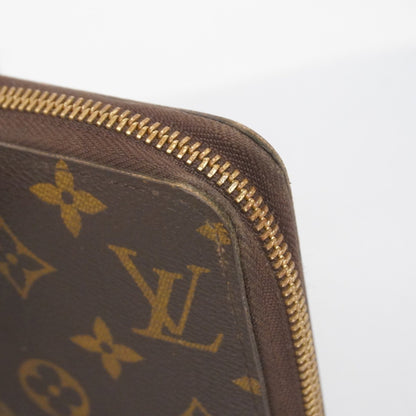 Louis Vuitton Monogram Zippy Wallet M60017 Brown