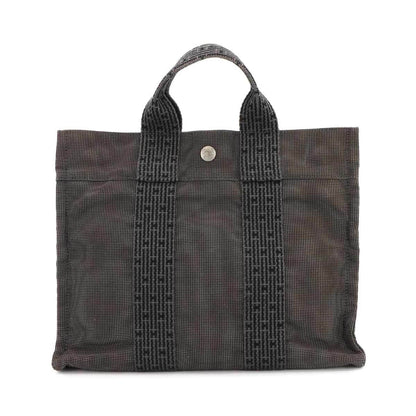 Hermes Herms Herline Tote Pm Bag In Gray Canvas