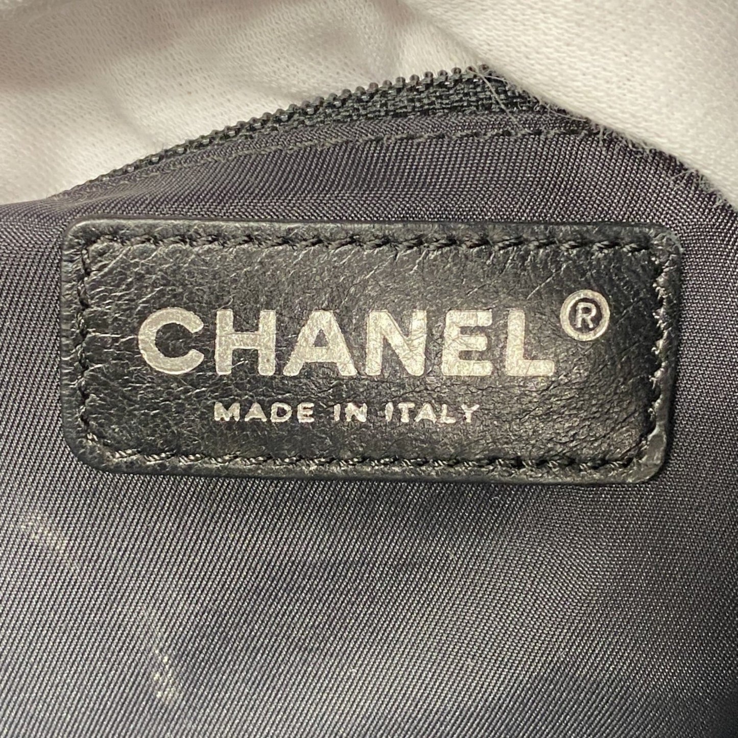 Chanel Paris-Biarritz Tote Bag In Black Patent Leather