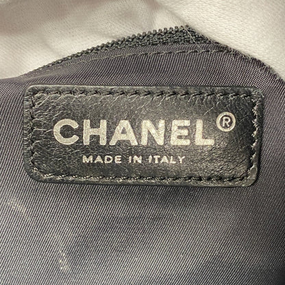 Chanel Paris-Biarritz Tote Bag In Black Patent Leather