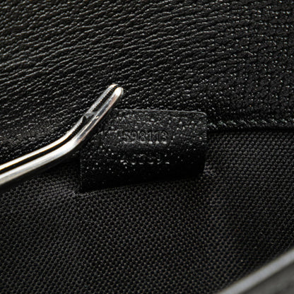 Gucci Gg Psychedelic Waist Bag/Body Bag 598113 Black/Multicolor Leather