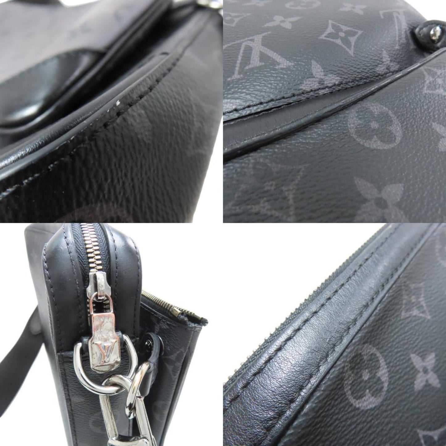 Louis Vuitton M69443 Trio Shoulder Bag Monogram Eclipse