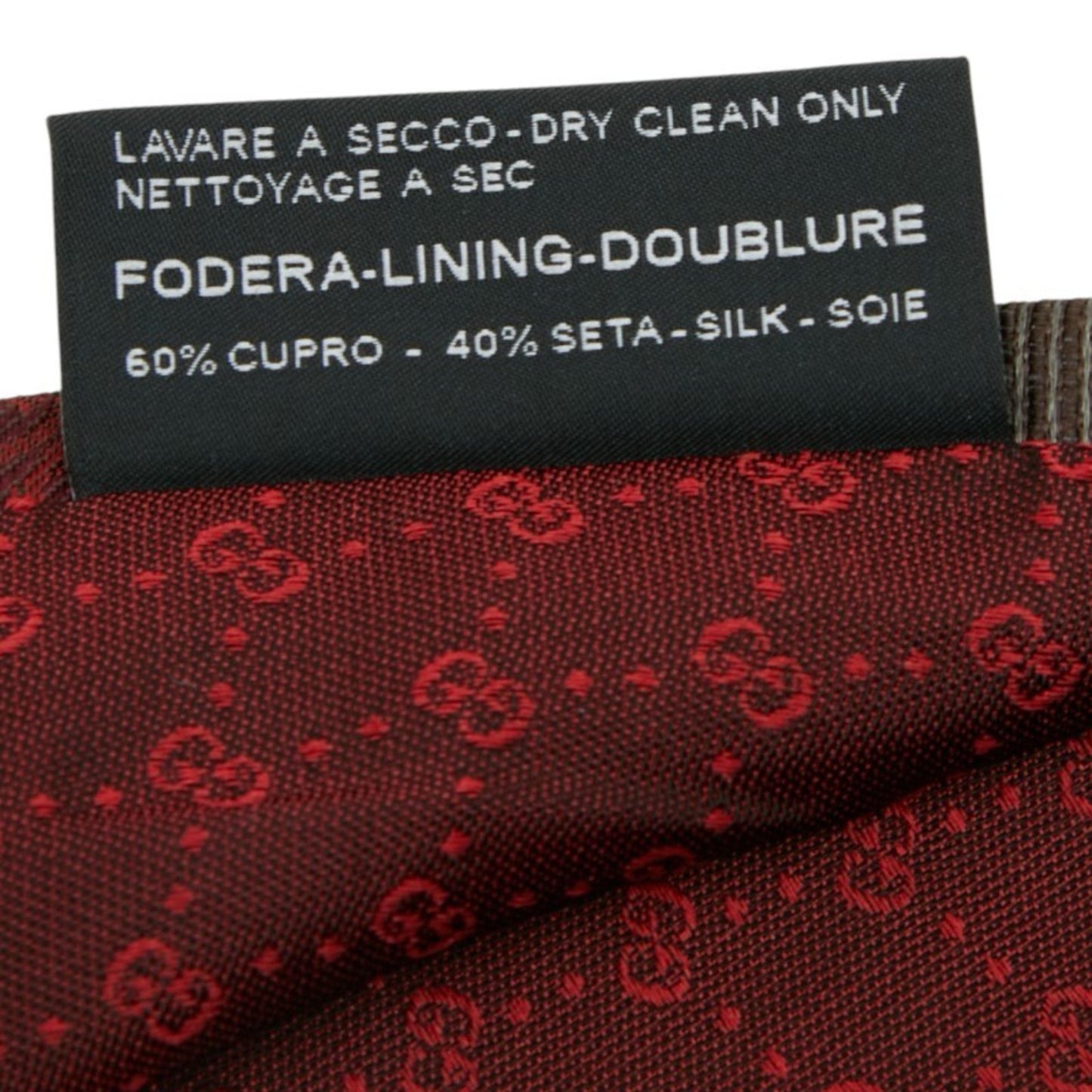 Gucci Interlocking Stripe Tie