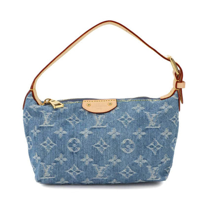 Louis Vuitton Monogram Denim Hills Pochette Handbag
