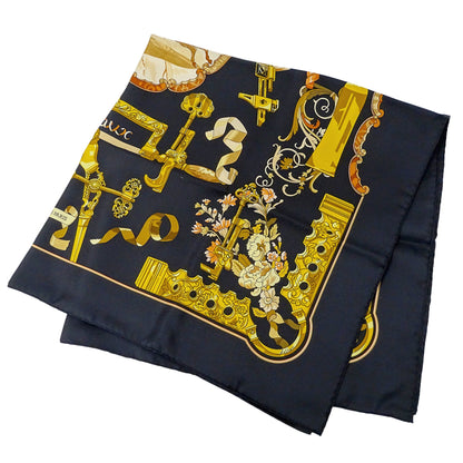 Hermes Herms Carr 90 Copeaux Scarf