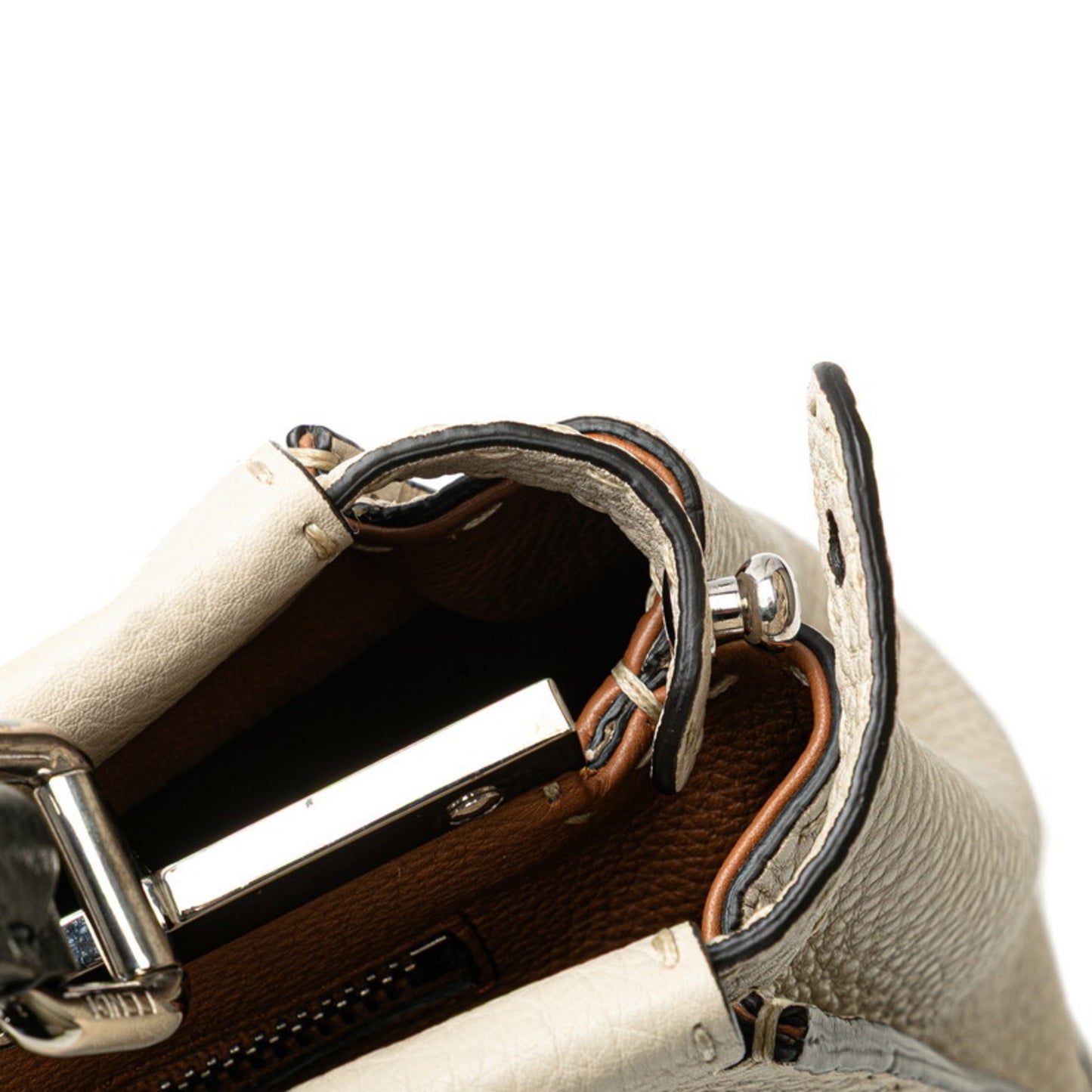 Fendi Selleria Peekaboo Regular Handbag/Shoulder Bag