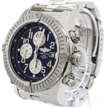 Breitling Super Avenger Chronograph Automatic Watch A13370 Polished