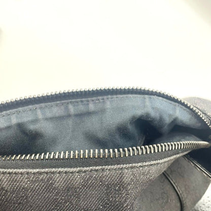 Gucci 101292 Shoulder Bag/Handbag In Black Gg Canvas