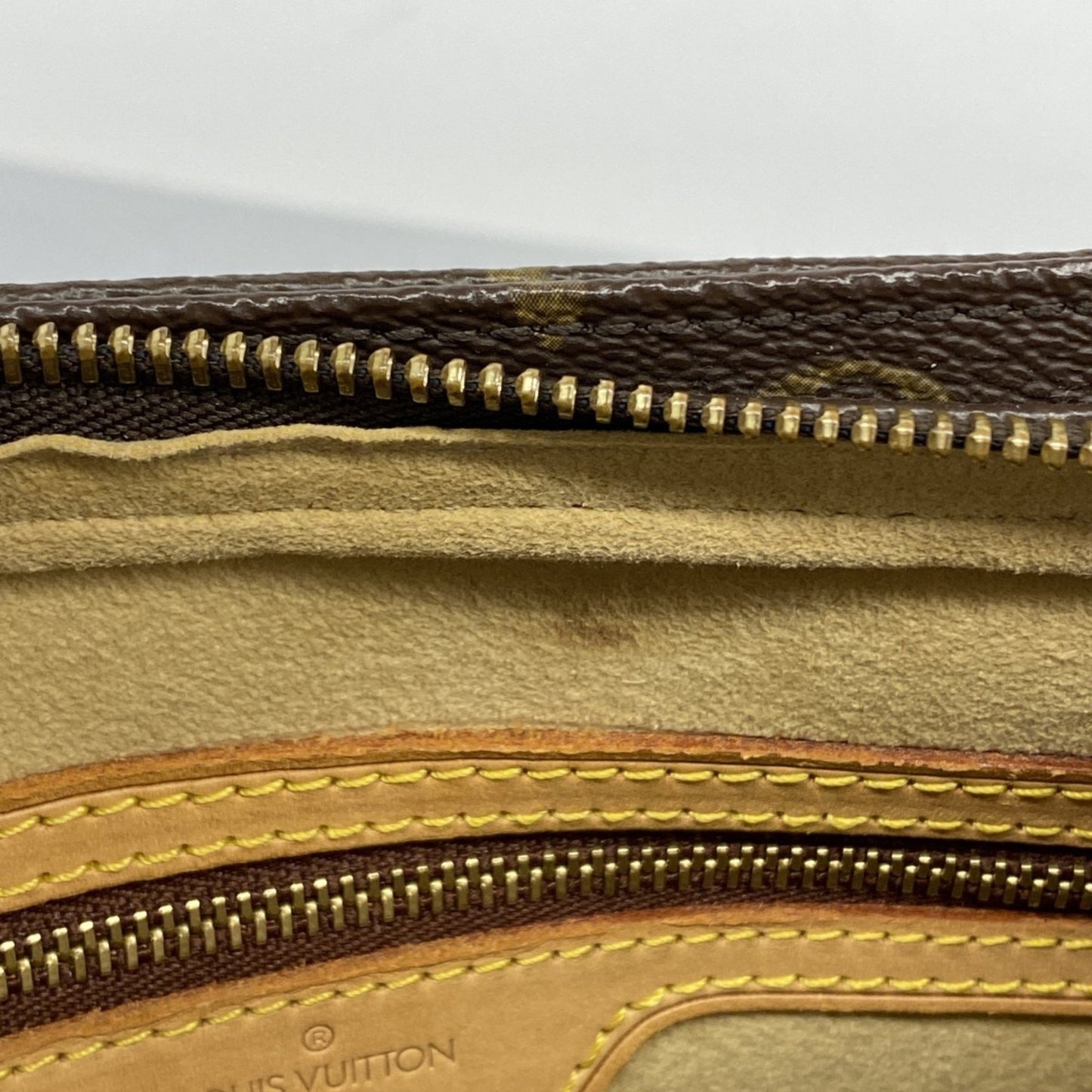 Louis Vuitton Monogram Looping Mm Shoulder Bag M51146 Brown