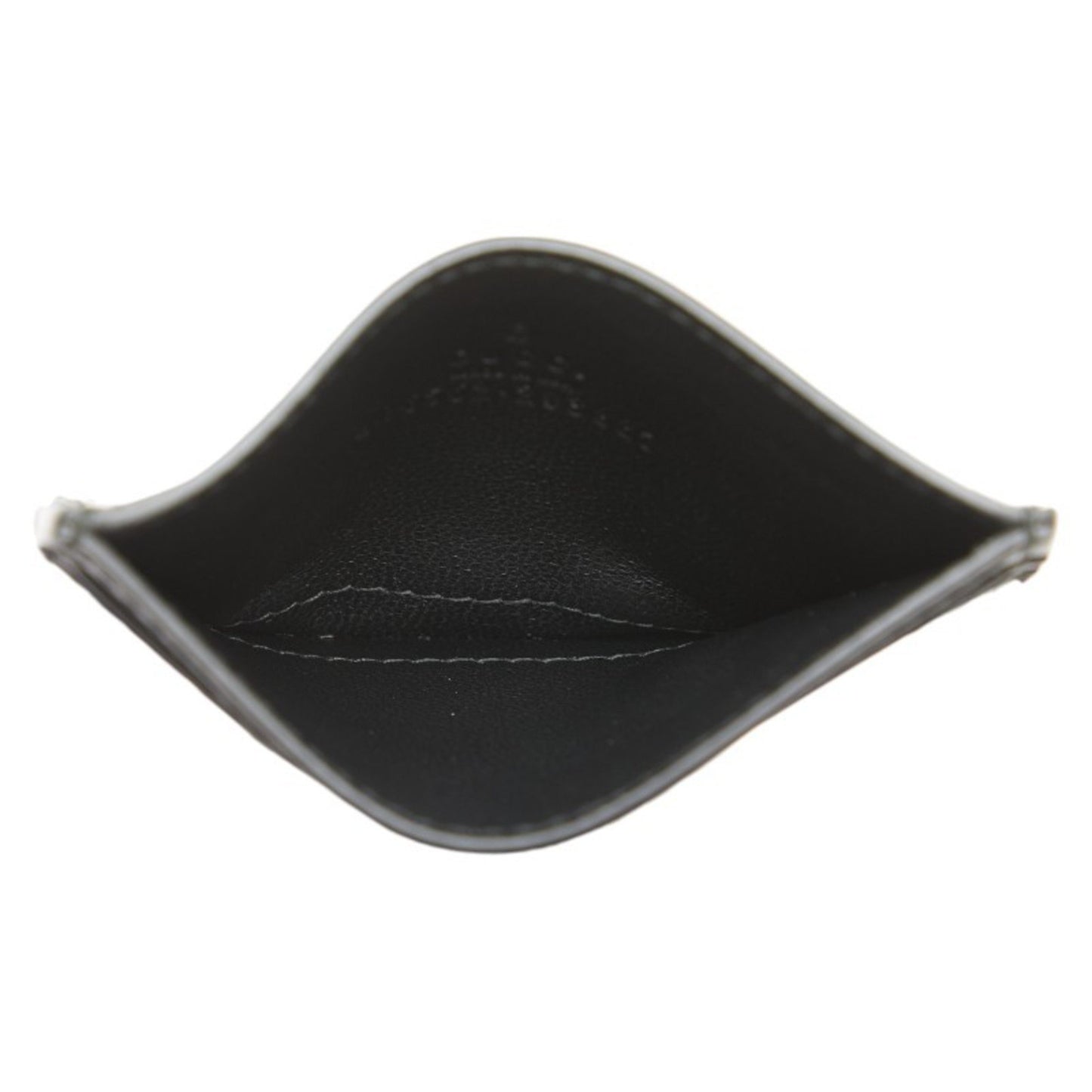 Gucci Gg Kaleido Business Card Case 406562 Black Beige Leather