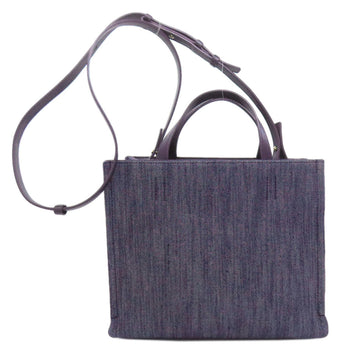 Salvatore Ferragamo 2-Way Handbag Denim