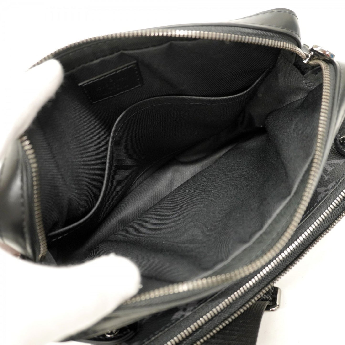 Louis Vuitton Monogram Eclipse Trio Shoulder Bag M69443 Black