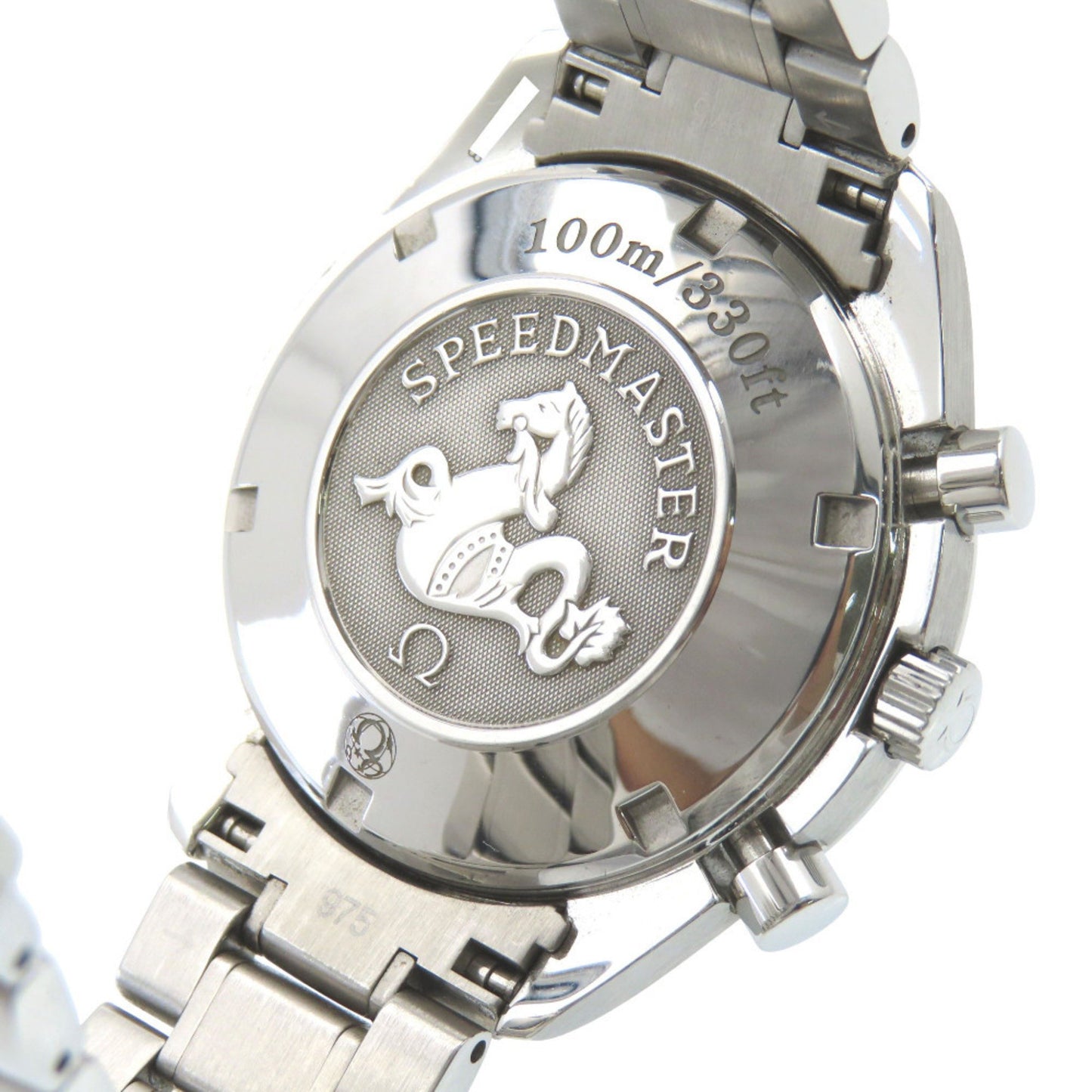 Omega Speedmaster Date 3210.50 Automatic Watch Stainless Steel Black Dial 0327 Omega