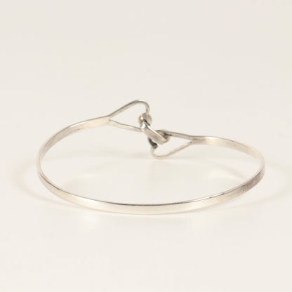 Tiffany&Co. Tiffany Heart Hook & Eye Bracelet Silver Ag925 K14