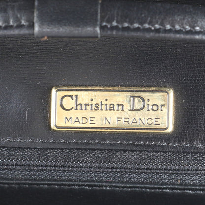 Christian Dior Ribbon Leather Shoulder Bag Crossbody