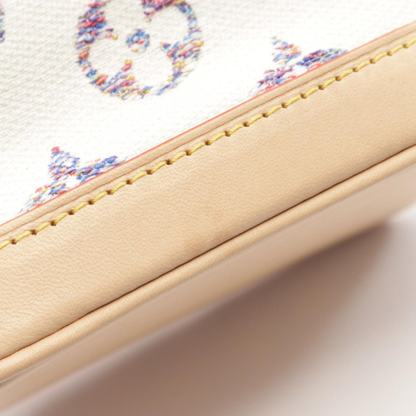 Louis Vuitton Nano Noe Monogram Jacquard Handbag Bag Canvas Leather