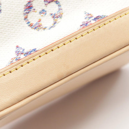 Louis Vuitton Nano Noe Monogram Jacquard Handbag Bag Canvas Leather