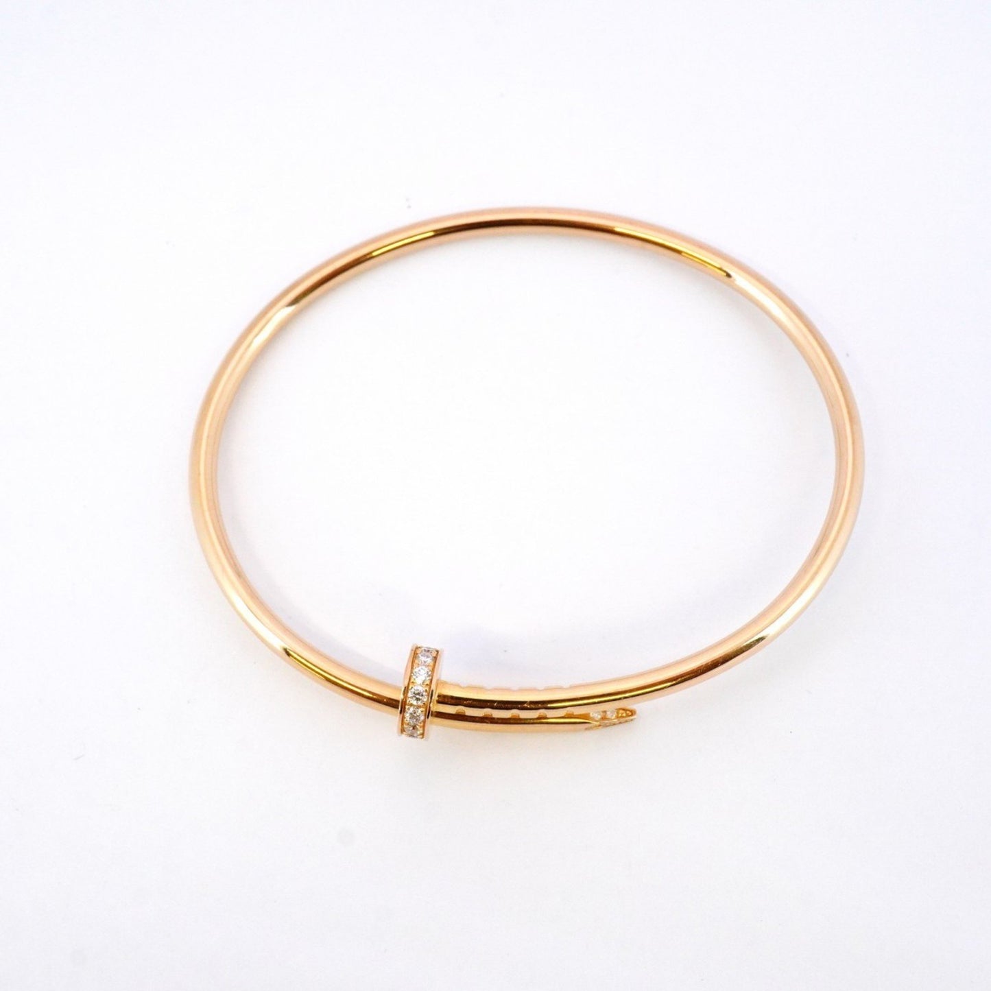 Cartier Juste Un Clou Bangle In 18K Pink Gold