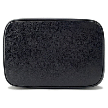 Chanel Vanity Bag Coco Mark Caviar Skin A06238 Chanel Hand 2Way Shoulder Black