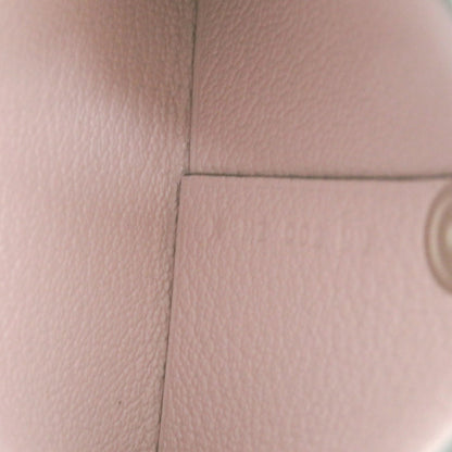 Like New Herms Bastia Verso Chevre Mysore Bamboo/Rose Darling Silver Hardware