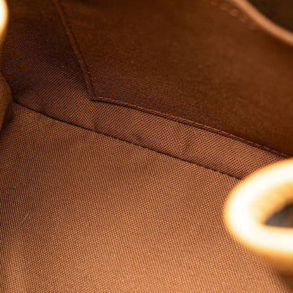 Louis Vuitton Monogram Batignolles Handbag M51156 Brown Leather