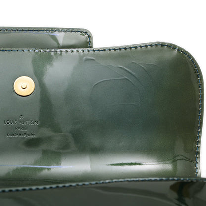 Louis Vuitton Vernis Pochette Soby Clutch Bag Blue Infini M93488 Bp