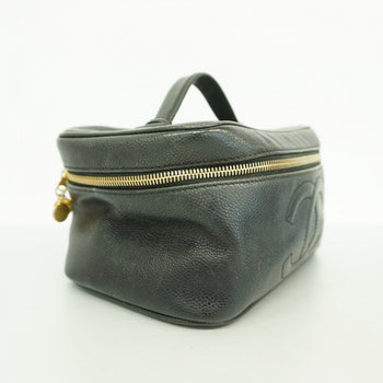 Chanel Vanity Bag In Caviar Skin