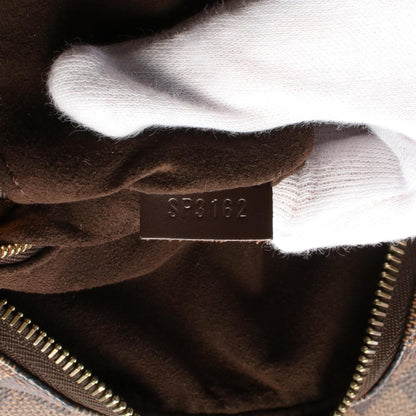 Louis Vuitton Louis Vuitton Portobello Gm Damier Ebene Shoulder Bag Coated Canvas Leather