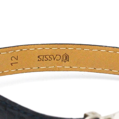 CARTIER Must Colisee Silver 925 Leather Quartz