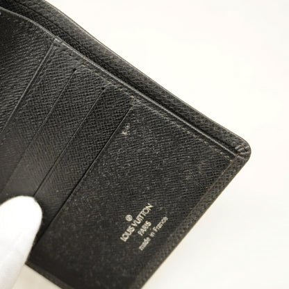 Louis Vuitton Taiga Wallet Porte Bier 3 Carte Credit M30452 Ardoise