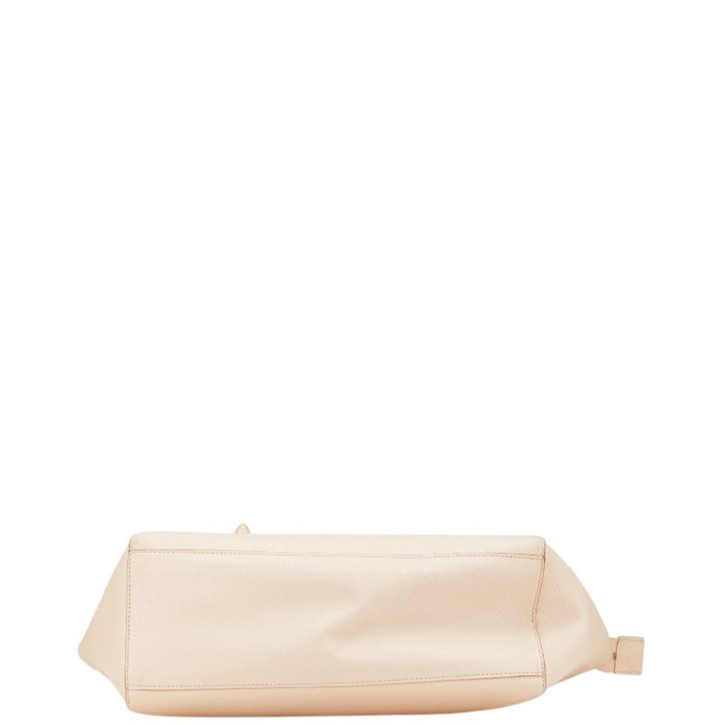 Tory Burch Tote Bag Shoulder Pink Beige Leather