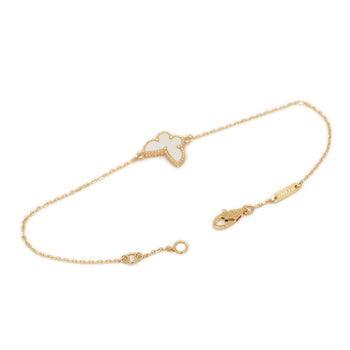 Van Cleef & Arpels Sweet Papillon Bracelet In 18K Yellow Gold