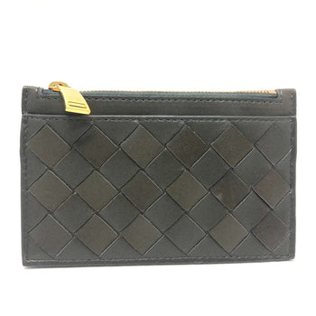 Bottega Veneta Intrecciato Coin Compartment Accessories Coin Purse Khaki Based