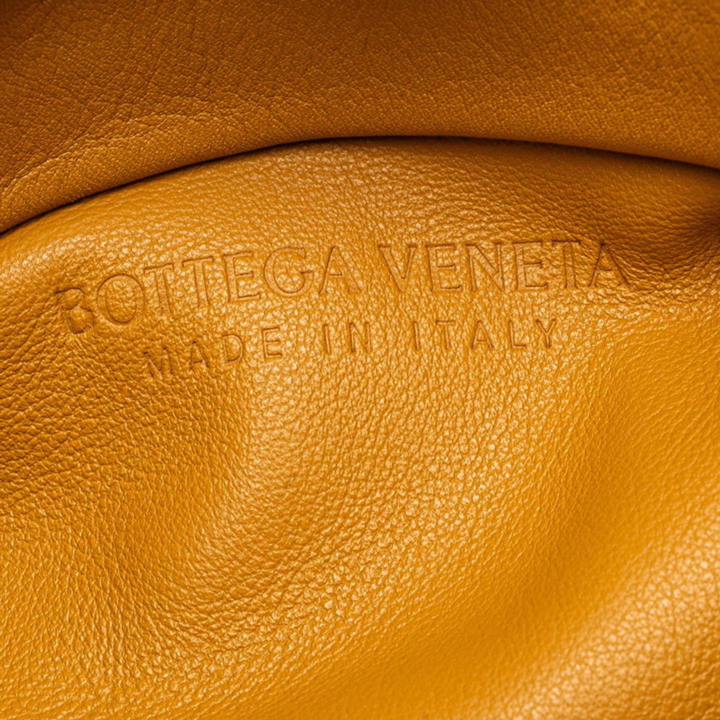Bottega Veneta The Pouch Chain Shoulder Bag In Camel
