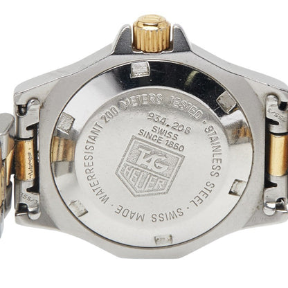 Tag Heuer 3000 Series Watch 934.208 Quartz Silver Dial Stainless Steel Plated