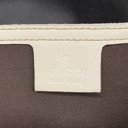 Gucci Gg Supreme Tote Bag 211137 Brown White