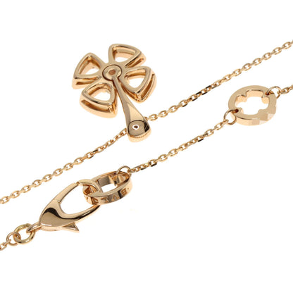 Bvlgari Fiorever 1P Diamond Necklace In 18K Pink Gold