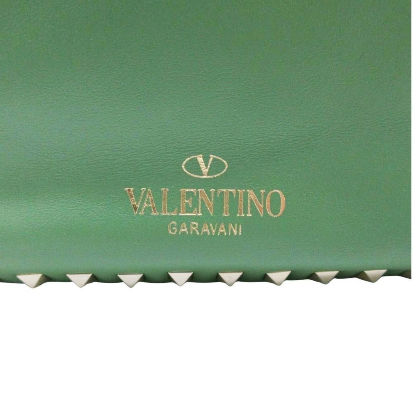 Valentino Garavani Rockstud 2-Way Shoulder Tote Bag In Green