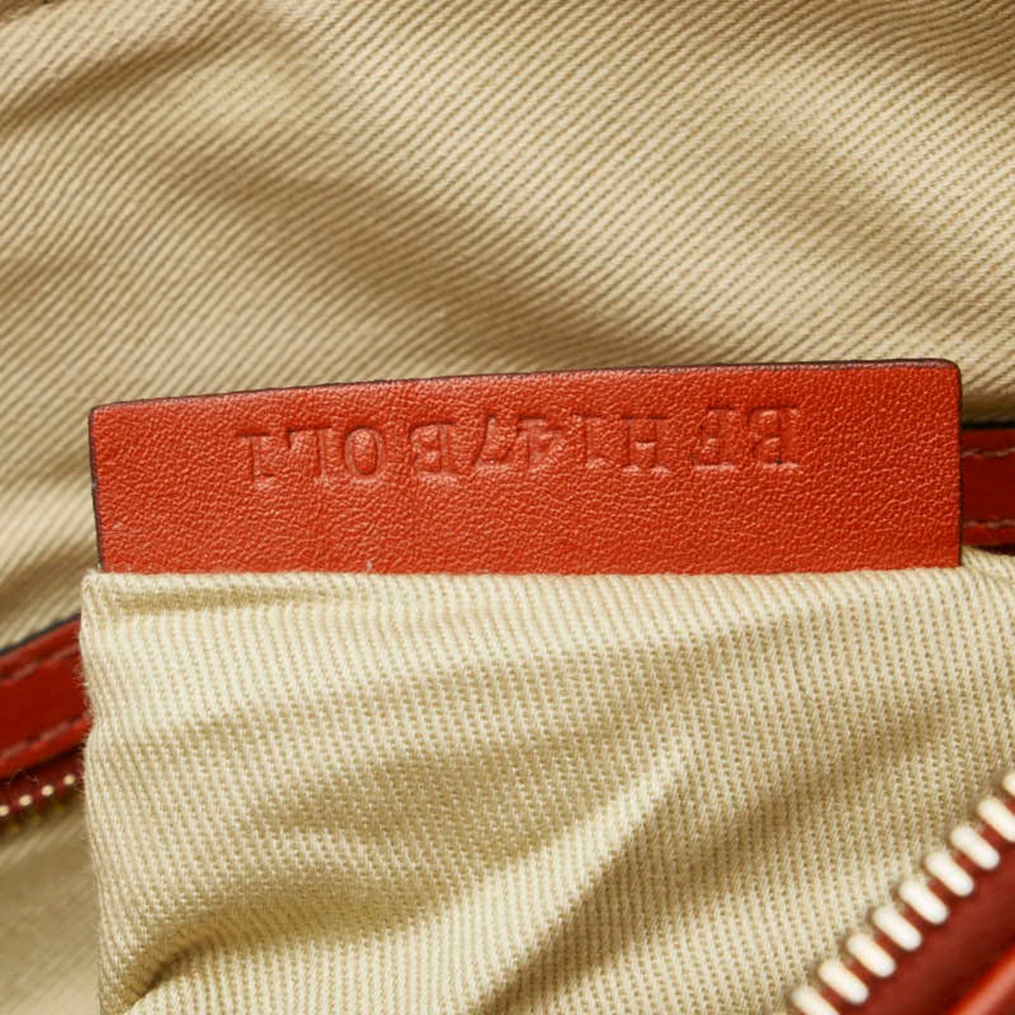 Valentino Rockstud Clutch Bag/Second Bag In Orange Leather