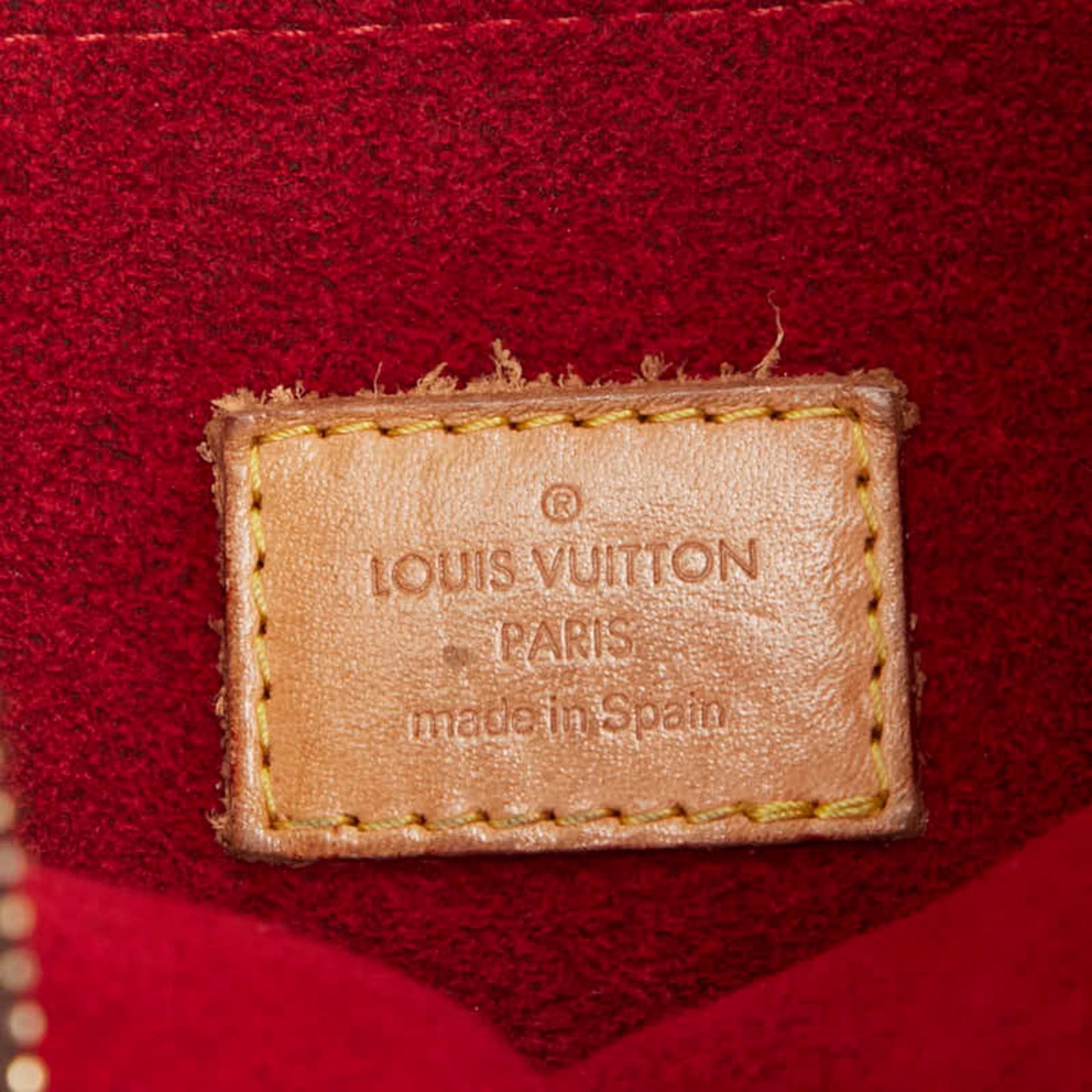 Louis Vuitton Monogram Croissant Gm One-Shoulder Bag M51511 Brown Leather