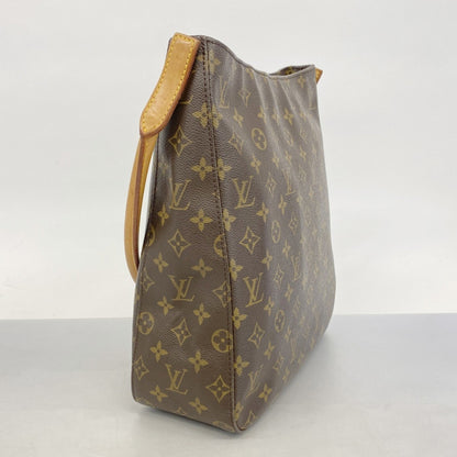 Louis Vuitton Monogram Looping Gm Shoulder Bag M51145 Brown