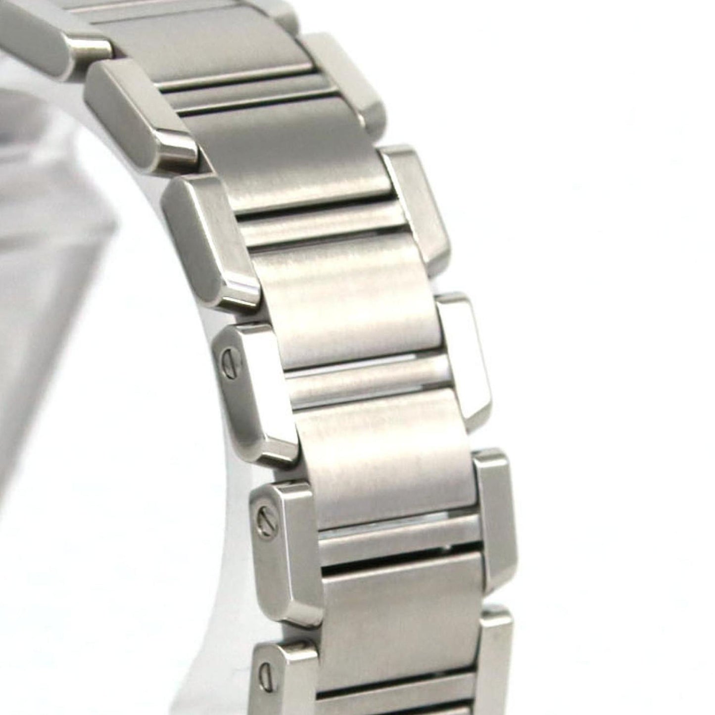 Cartier Tank Franaise Sm W51008Q3 Stainless Steel Quartz Watch