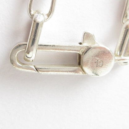 Gucci Gg Interlocking Chain Bracelet In Sv925