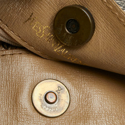 Saint Laurent Ysl Logo Zebra Tote Bag