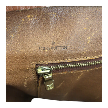 Louis Vuitton Vintage Monogram Sac Weekend Gm Brown With Gold Hardware