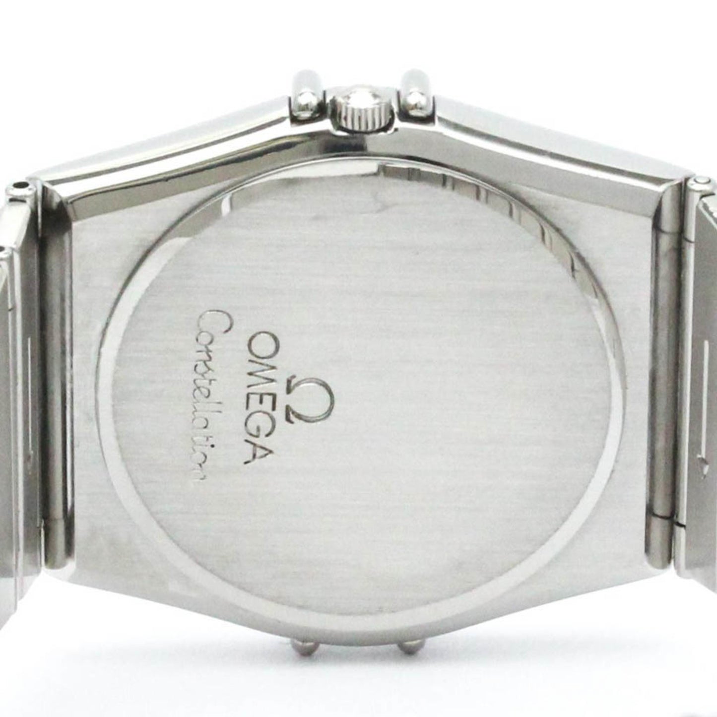 Polished Omega Constellation Stainless Steel Quartz
