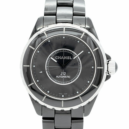 Chanel J12 H3829 Black Dial