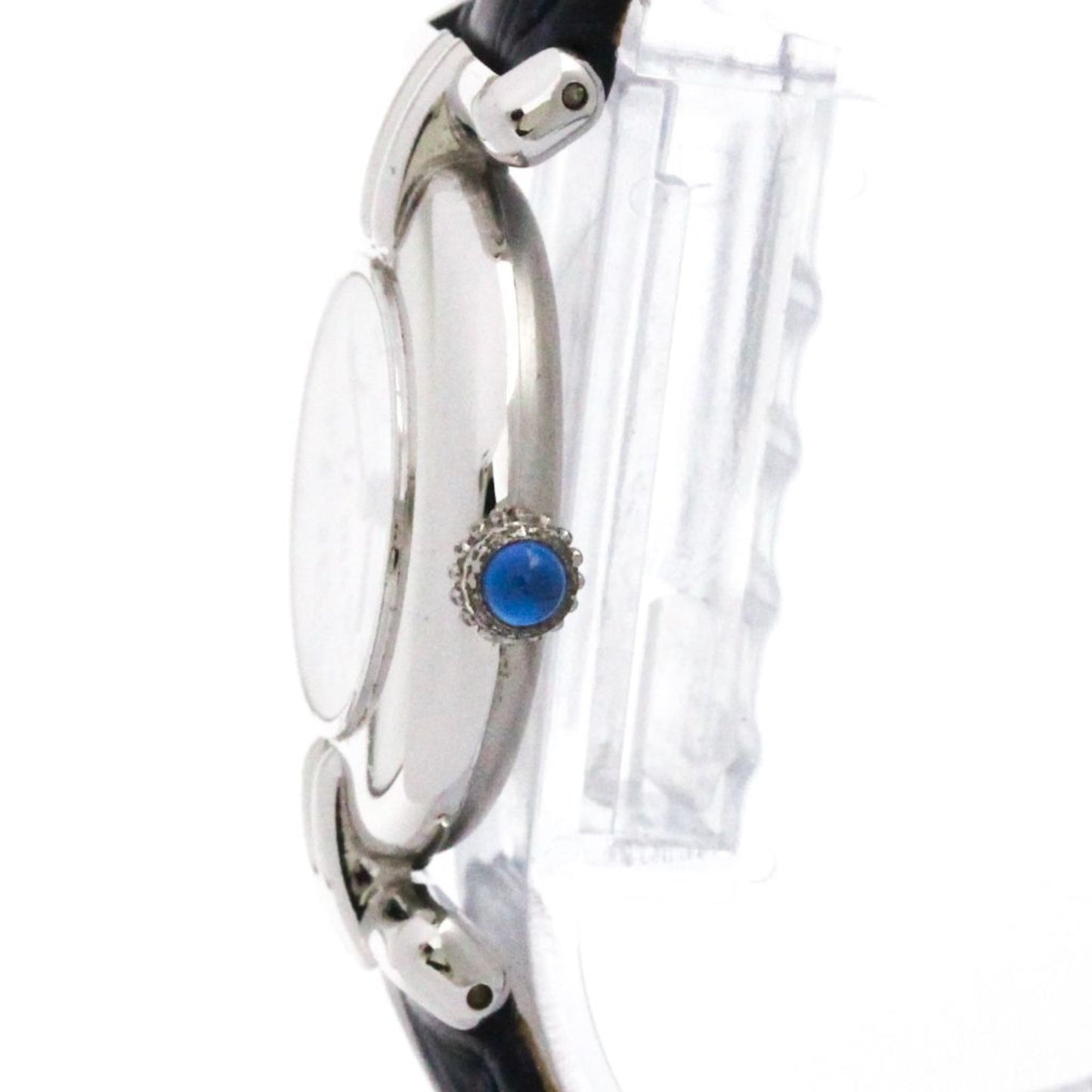 CARTIER Must Colisee Silver 925 Leather Quartz