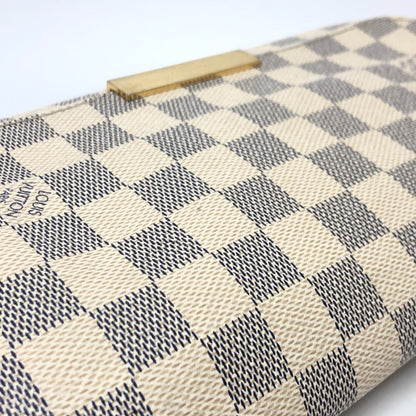 Louis Vuitton N41275 Damier Azur Favorite Mm 3-Way Bag